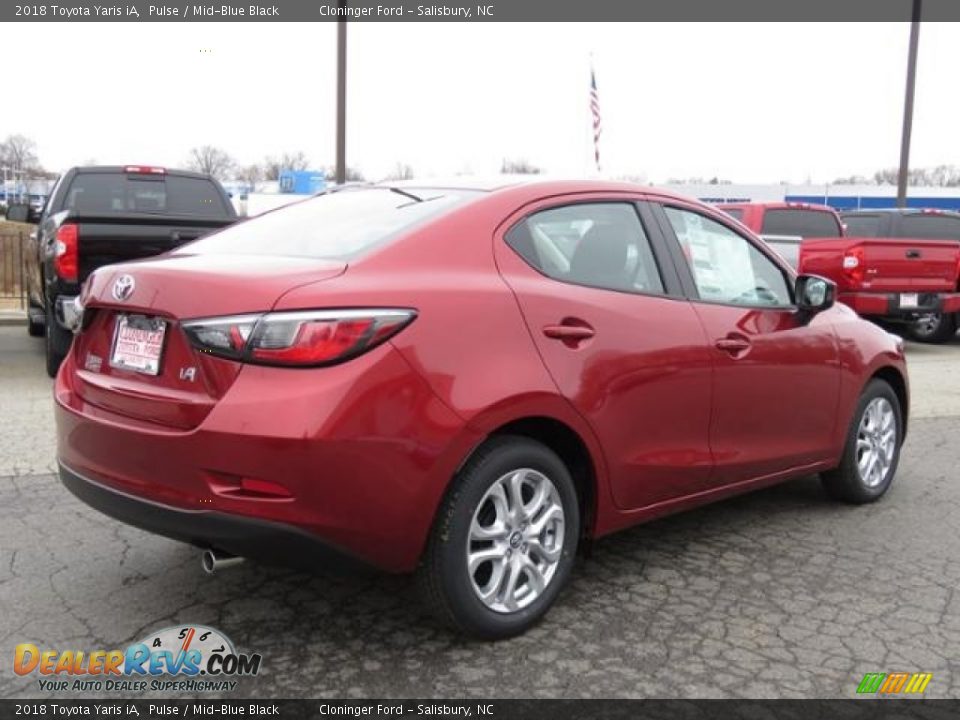 2018 Toyota Yaris iA Pulse / Mid-Blue Black Photo #23