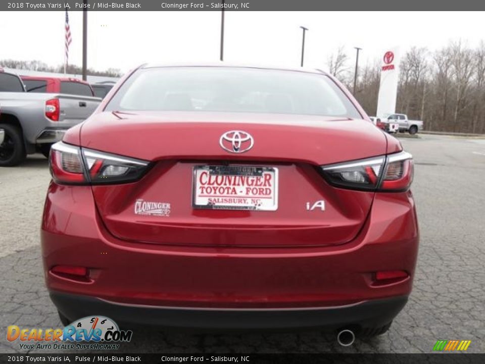 2018 Toyota Yaris iA Pulse / Mid-Blue Black Photo #24