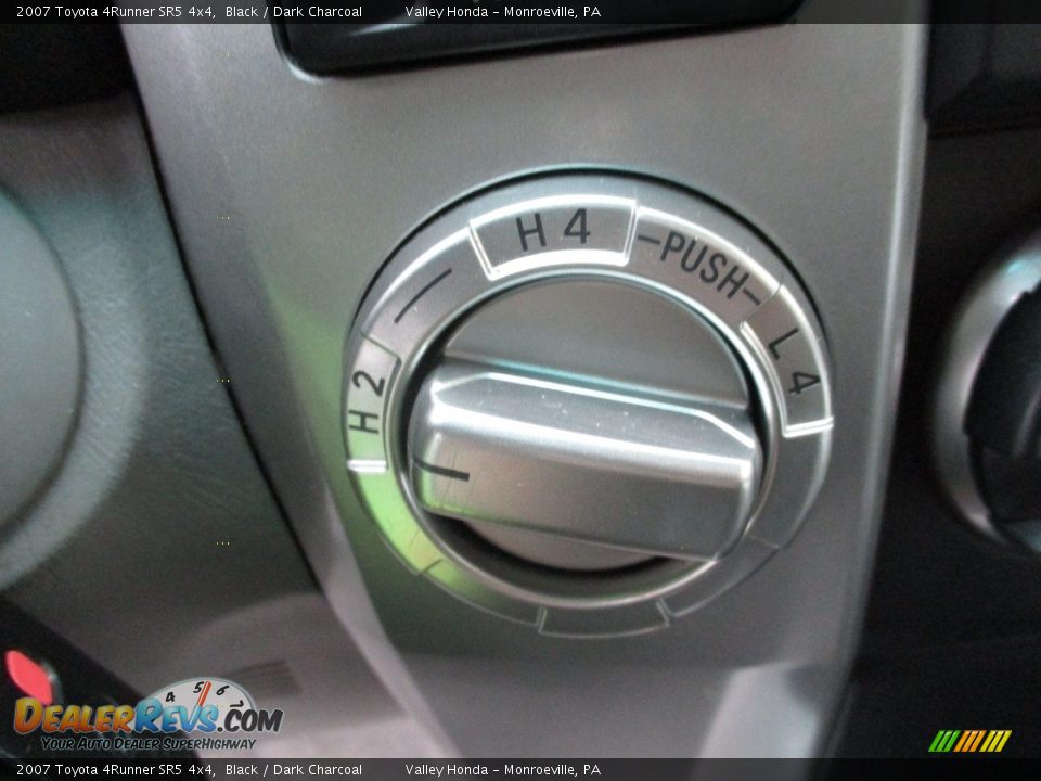 2007 Toyota 4Runner SR5 4x4 Black / Dark Charcoal Photo #17