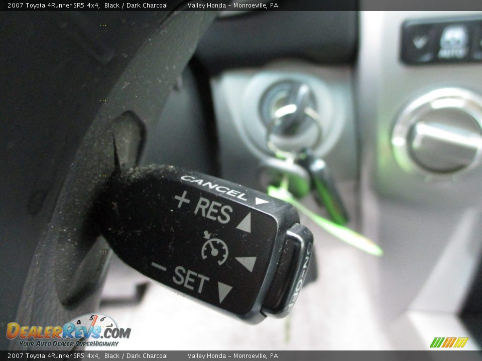2007 Toyota 4Runner SR5 4x4 Black / Dark Charcoal Photo #18