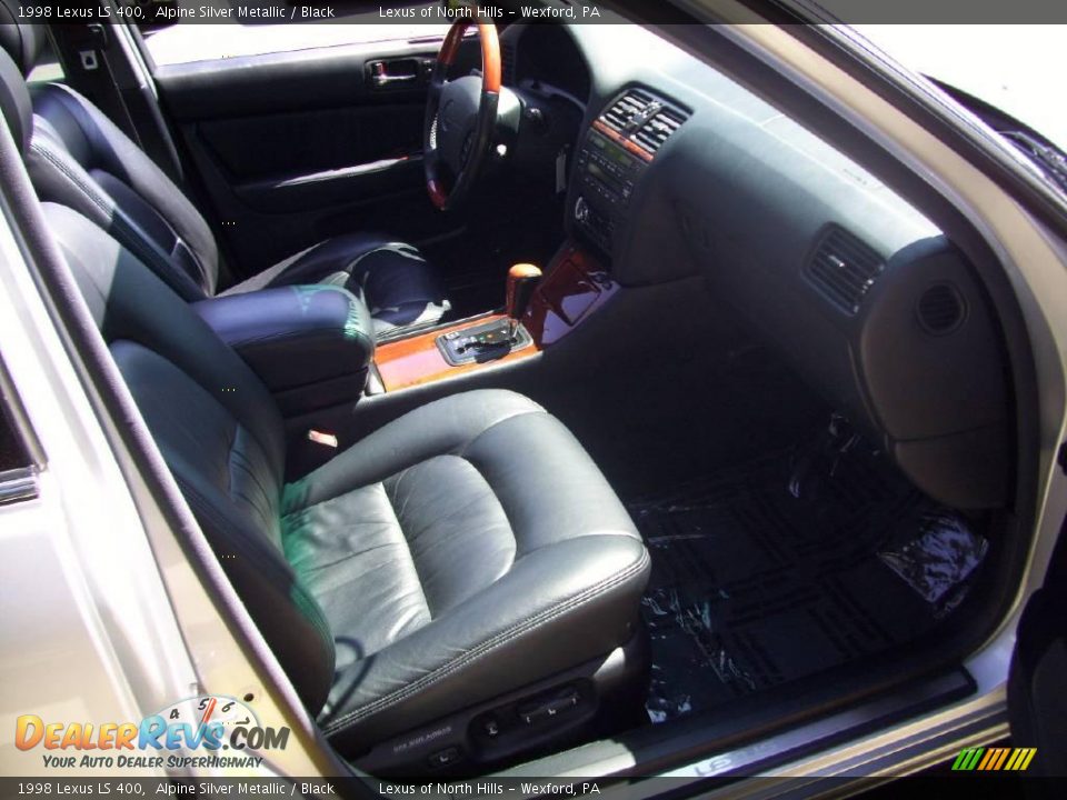 1998 Lexus LS 400 Alpine Silver Metallic / Black Photo #17