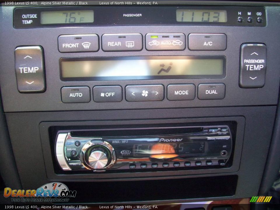 1998 Lexus LS 400 Alpine Silver Metallic / Black Photo #19