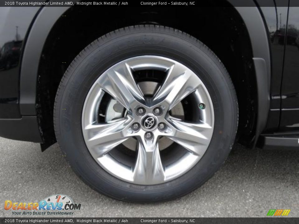 2018 Toyota Highlander Limited AWD Wheel Photo #4
