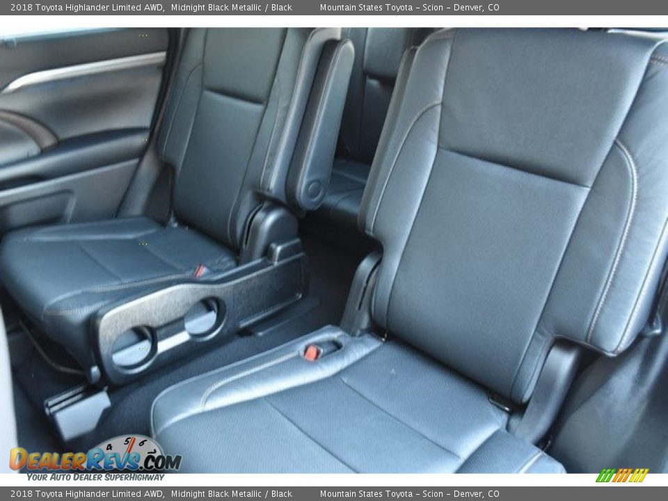2018 Toyota Highlander Limited AWD Midnight Black Metallic / Black Photo #7