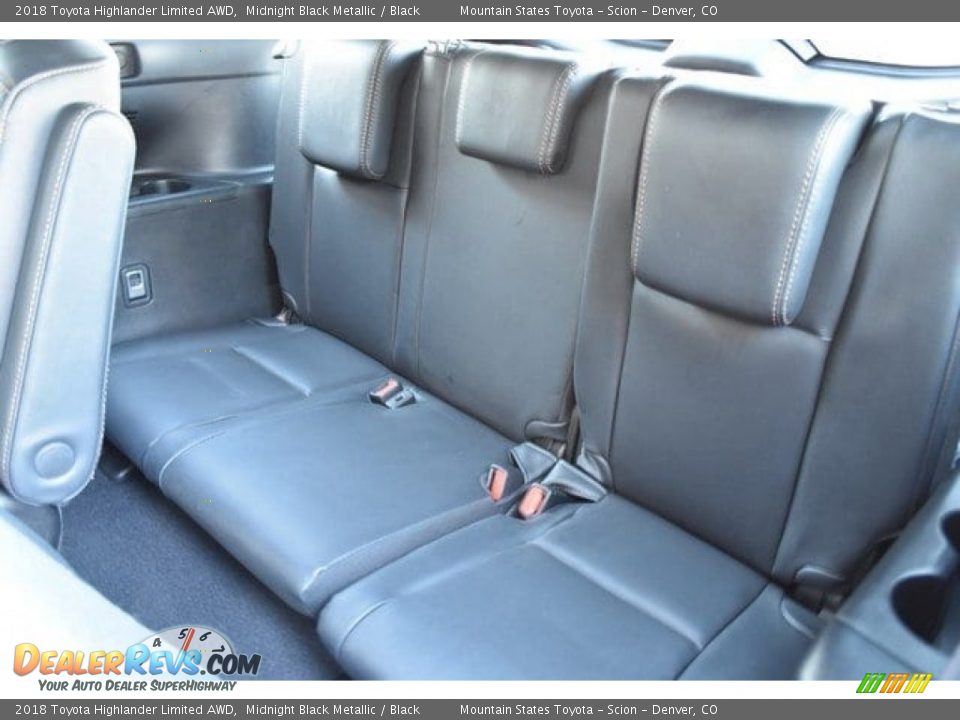 2018 Toyota Highlander Limited AWD Midnight Black Metallic / Black Photo #8