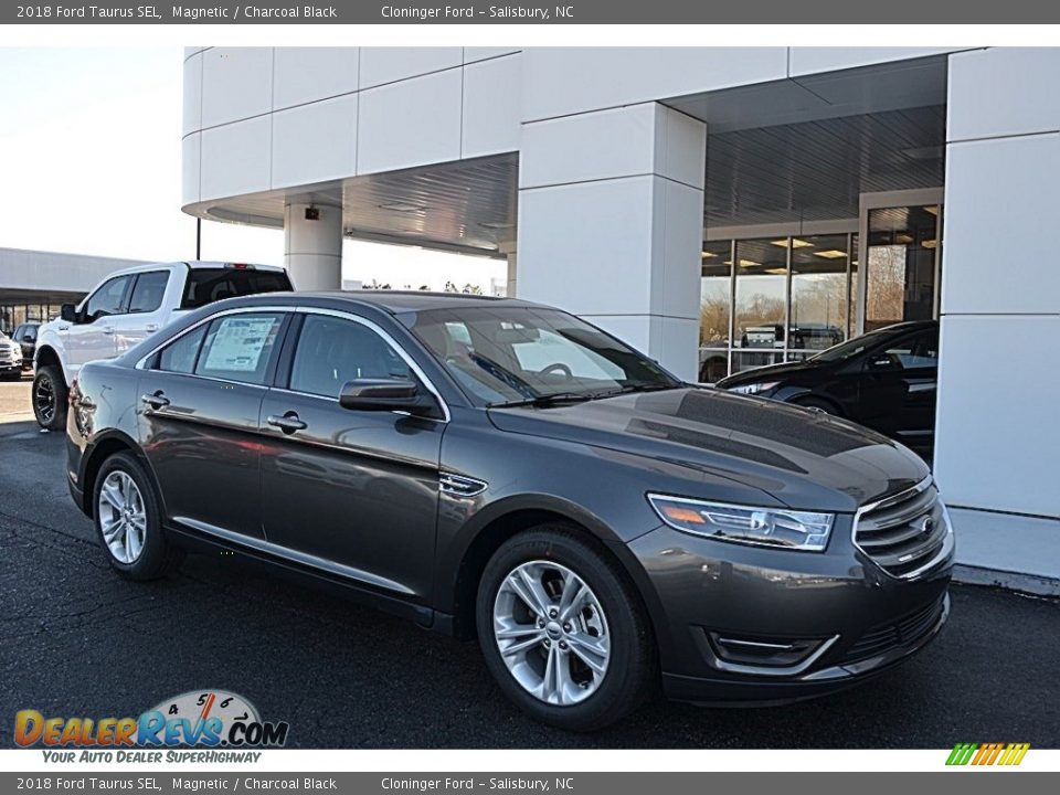 2018 Ford Taurus SEL Magnetic / Charcoal Black Photo #1