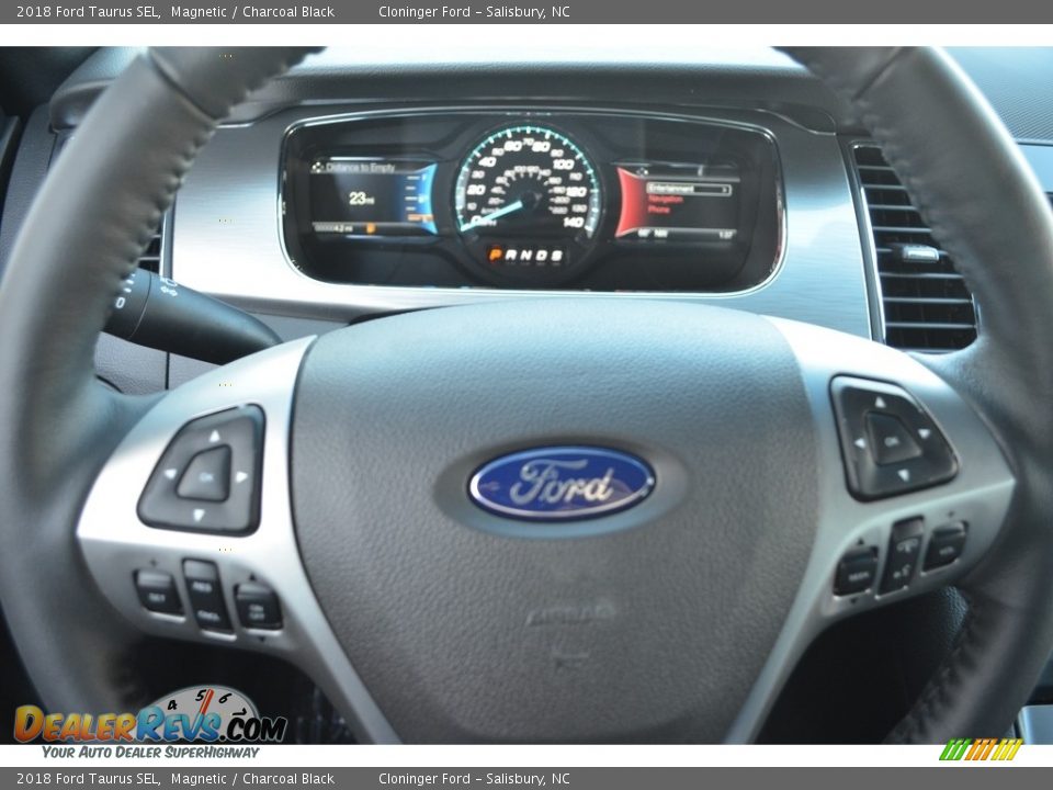 2018 Ford Taurus SEL Magnetic / Charcoal Black Photo #17