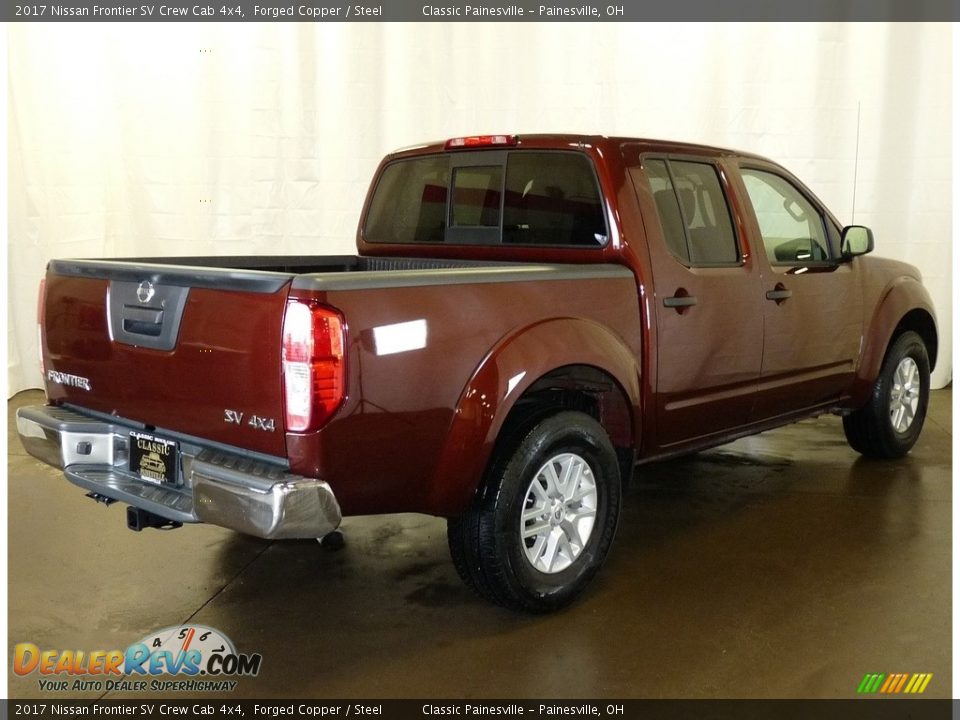 2017 Nissan Frontier SV Crew Cab 4x4 Forged Copper / Steel Photo #2