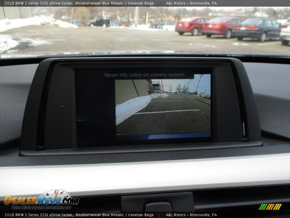 2018 BMW 3 Series 320i xDrive Sedan Mediterranean Blue Metallic / Venetian Beige Photo #18