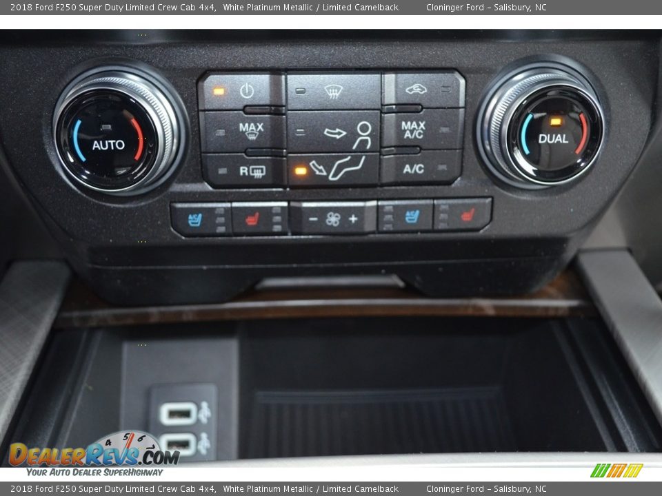 Controls of 2018 Ford F250 Super Duty Limited Crew Cab 4x4 Photo #19