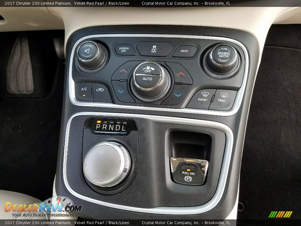 Controls of 2017 Chrysler 200 Limited Platinum Photo #16