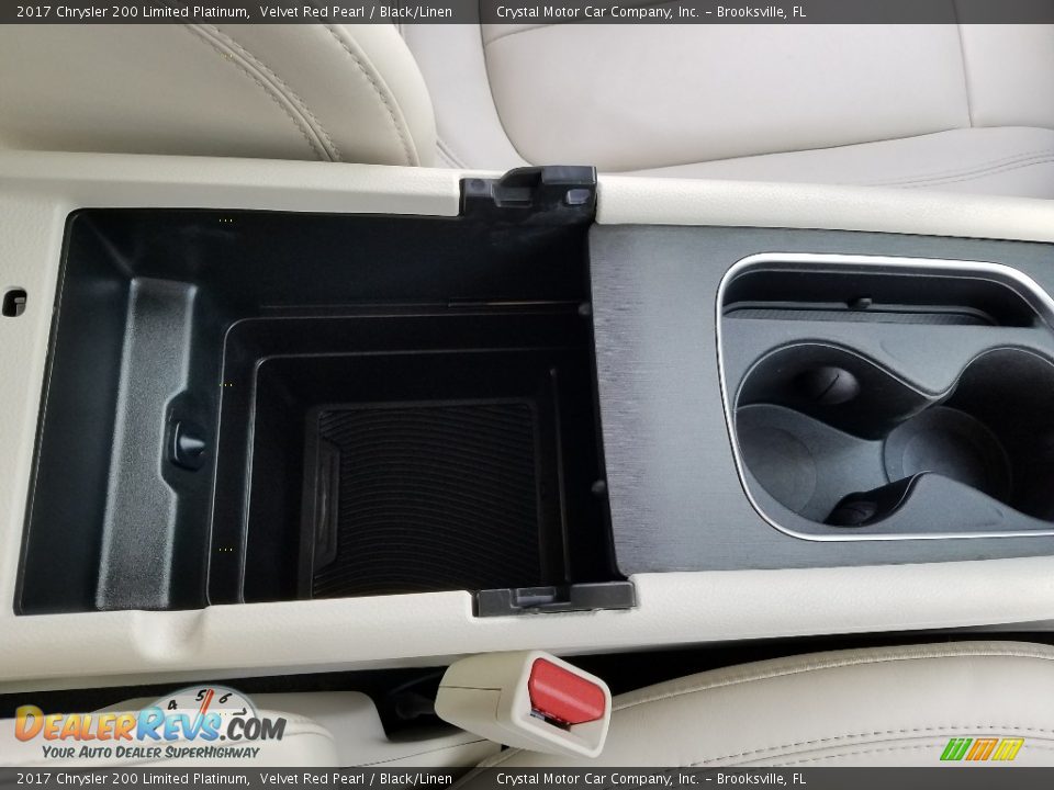 2017 Chrysler 200 Limited Platinum Velvet Red Pearl / Black/Linen Photo #18