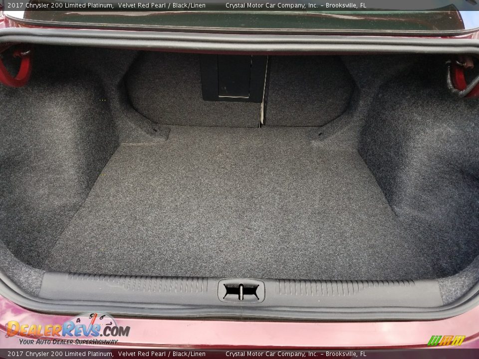 2017 Chrysler 200 Limited Platinum Trunk Photo #19