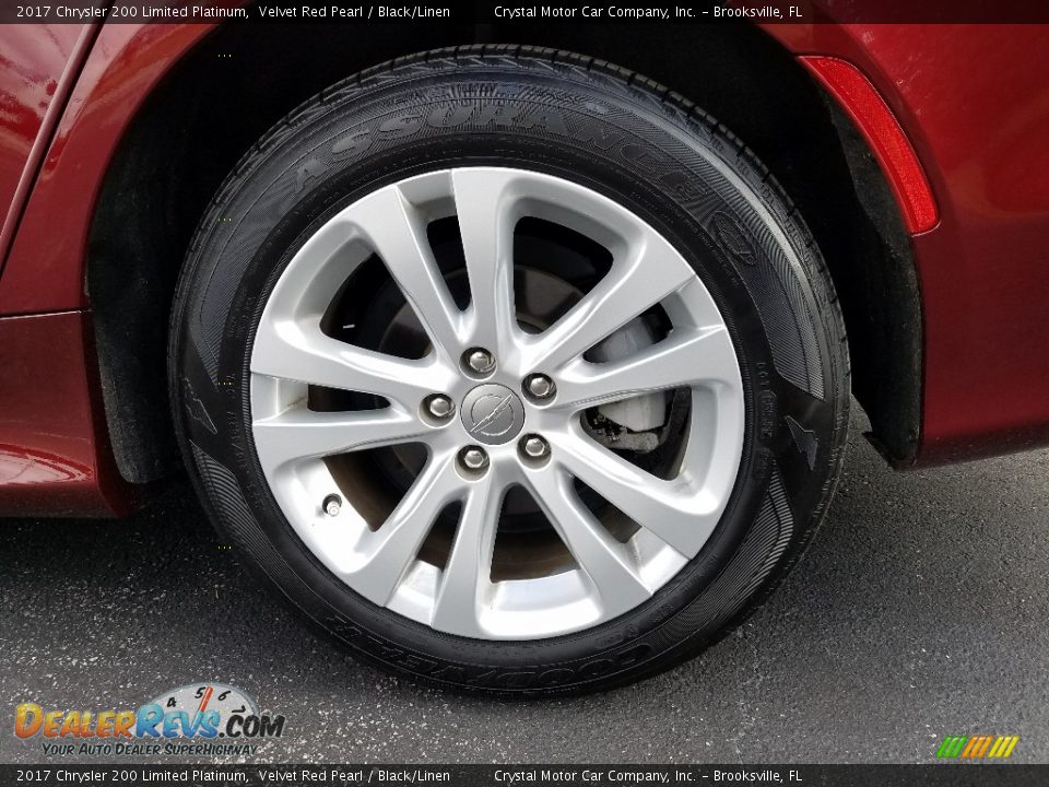 2017 Chrysler 200 Limited Platinum Wheel Photo #20