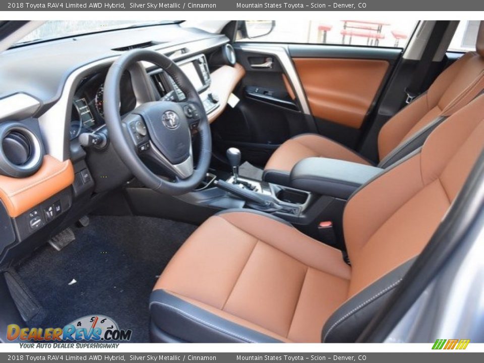 Cinnamon Interior - 2018 Toyota RAV4 Limited AWD Hybrid Photo #5