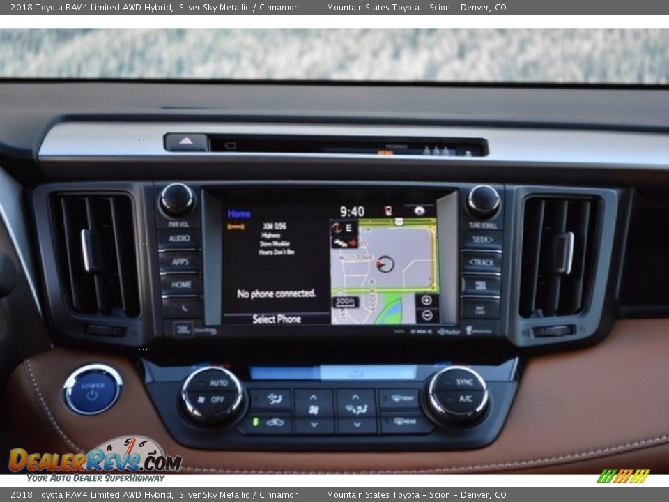 Controls of 2018 Toyota RAV4 Limited AWD Hybrid Photo #6