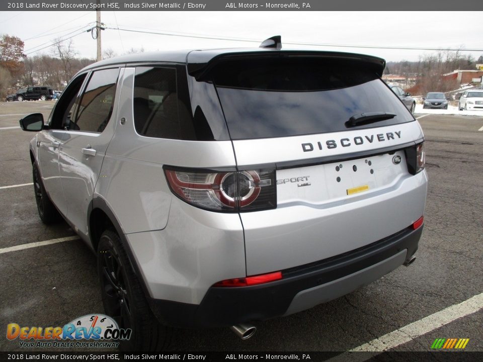 2018 Land Rover Discovery Sport HSE Indus Silver Metallic / Ebony Photo #5