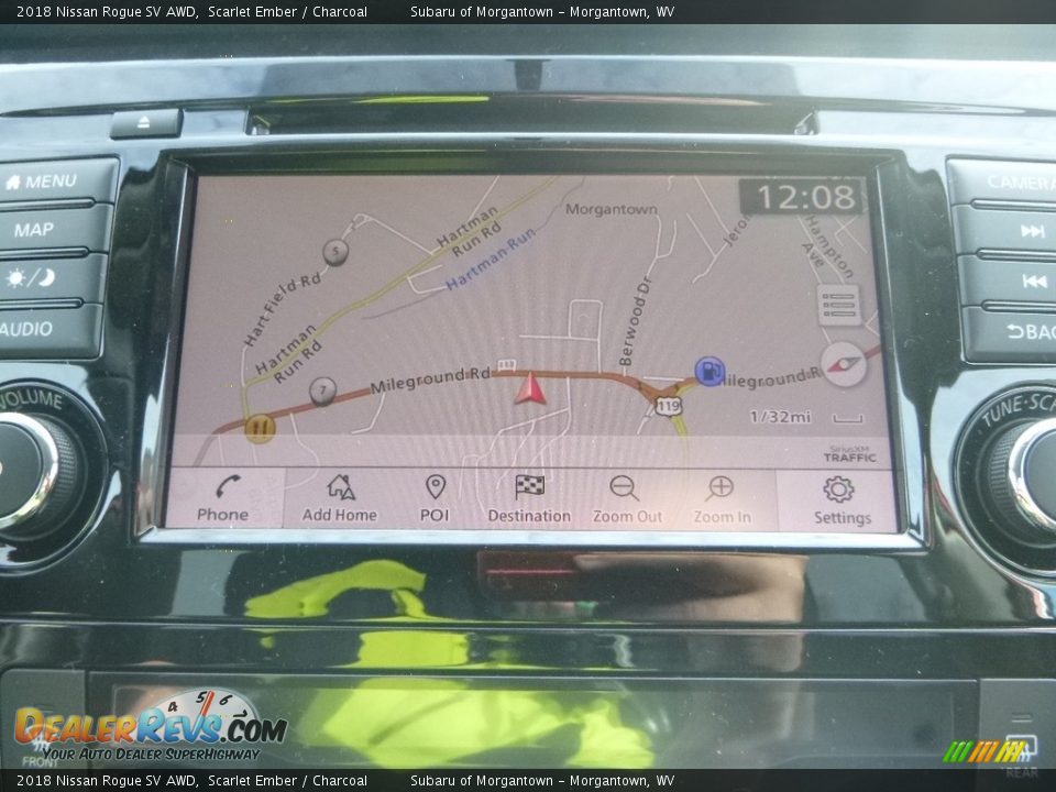 Navigation of 2018 Nissan Rogue SV AWD Photo #18