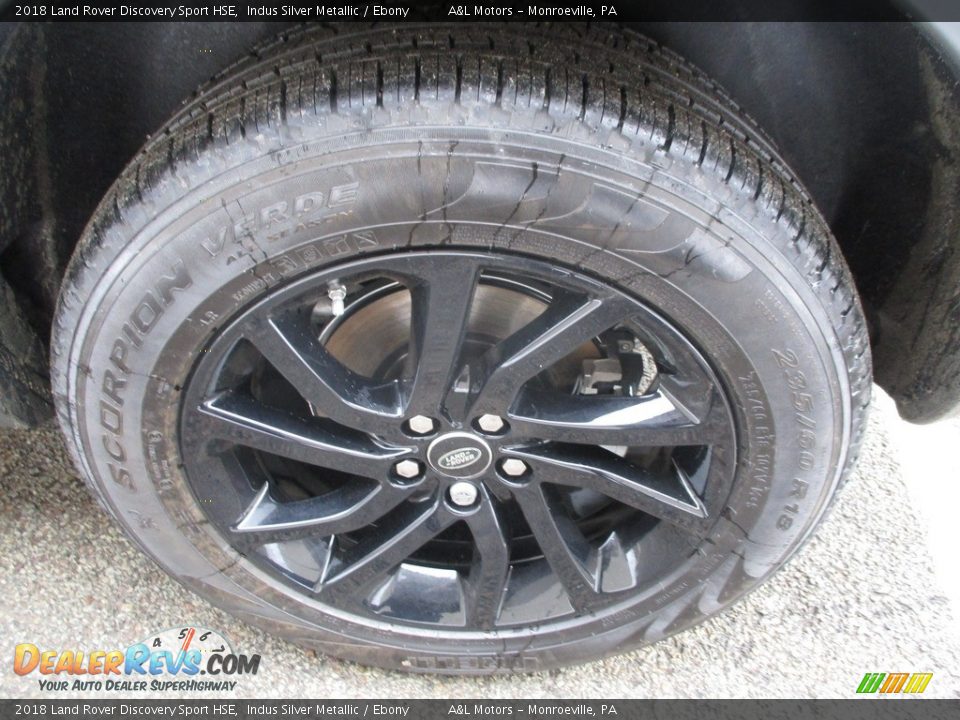 2018 Land Rover Discovery Sport HSE Indus Silver Metallic / Ebony Photo #7