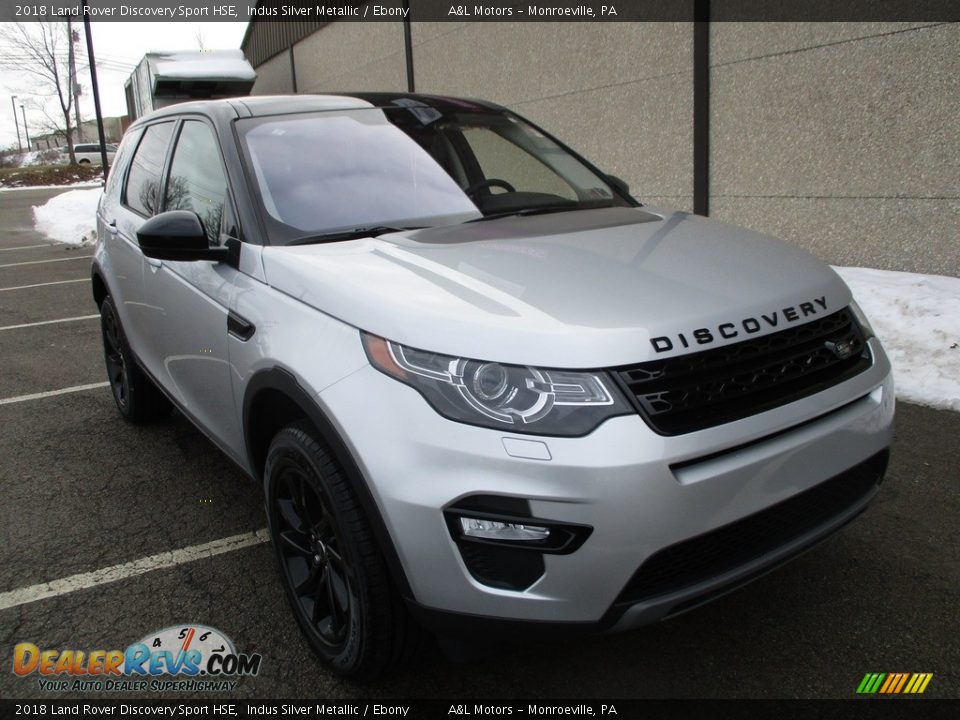2018 Land Rover Discovery Sport HSE Indus Silver Metallic / Ebony Photo #10