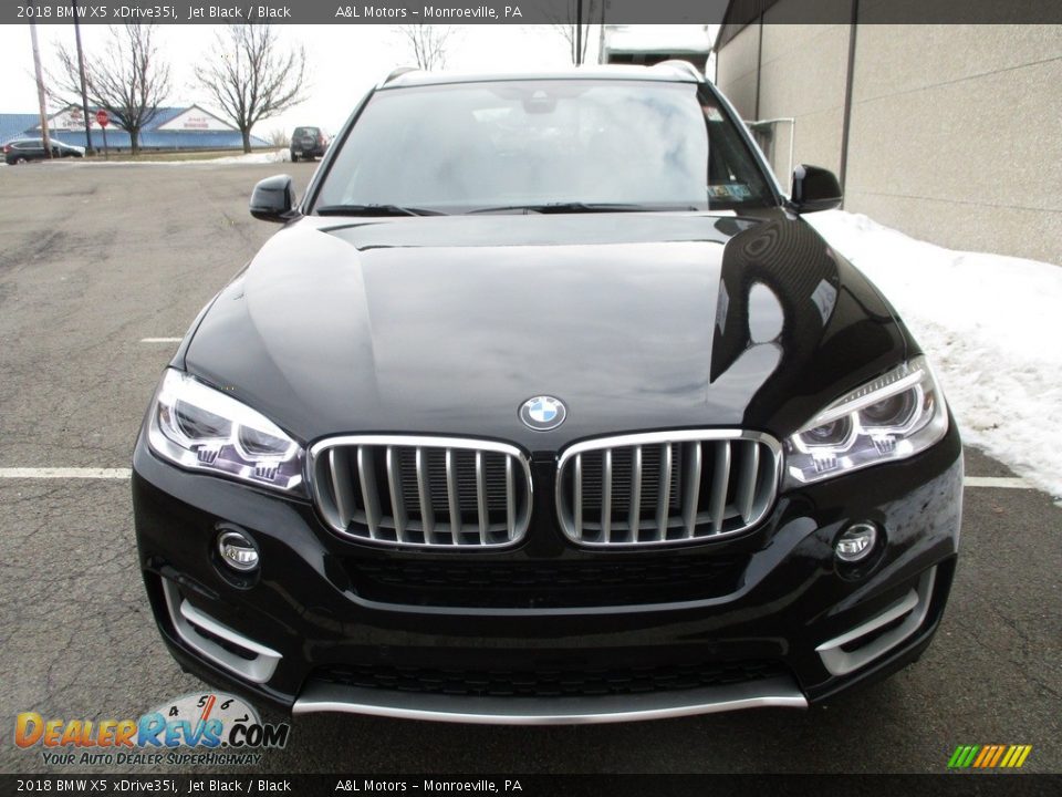 2018 BMW X5 xDrive35i Jet Black / Black Photo #8