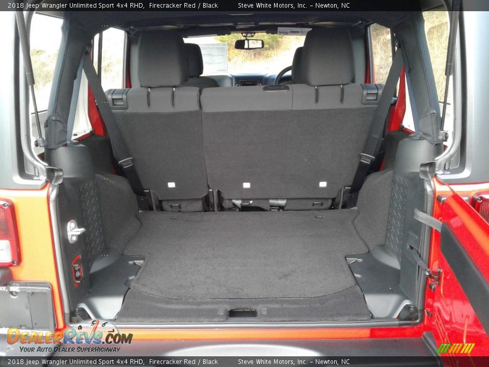 2018 Jeep Wrangler Unlimited Sport 4x4 RHD Trunk Photo #12