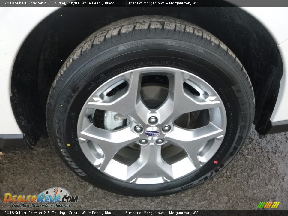2018 Subaru Forester 2.5i Touring Crystal White Pearl / Black Photo #2