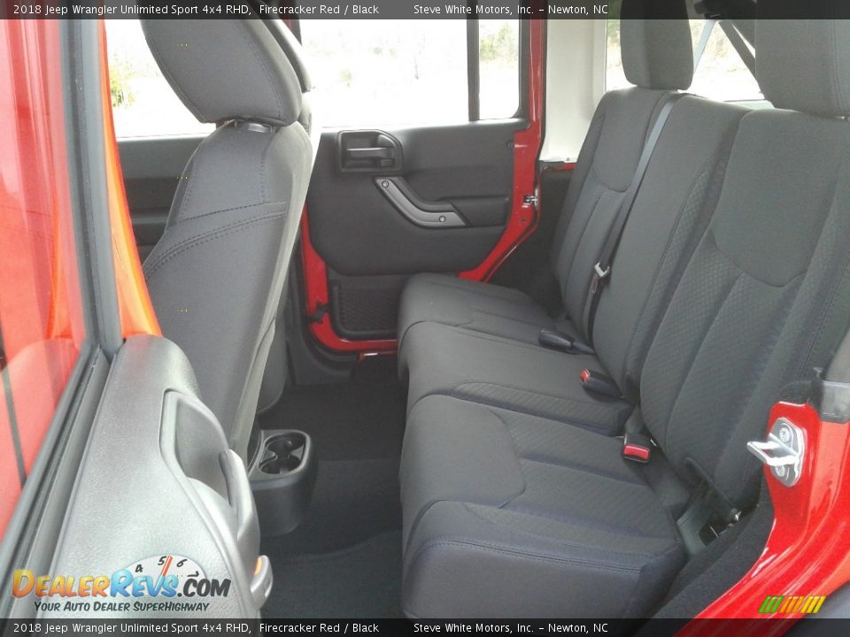 2018 Jeep Wrangler Unlimited Sport 4x4 RHD Firecracker Red / Black Photo #13