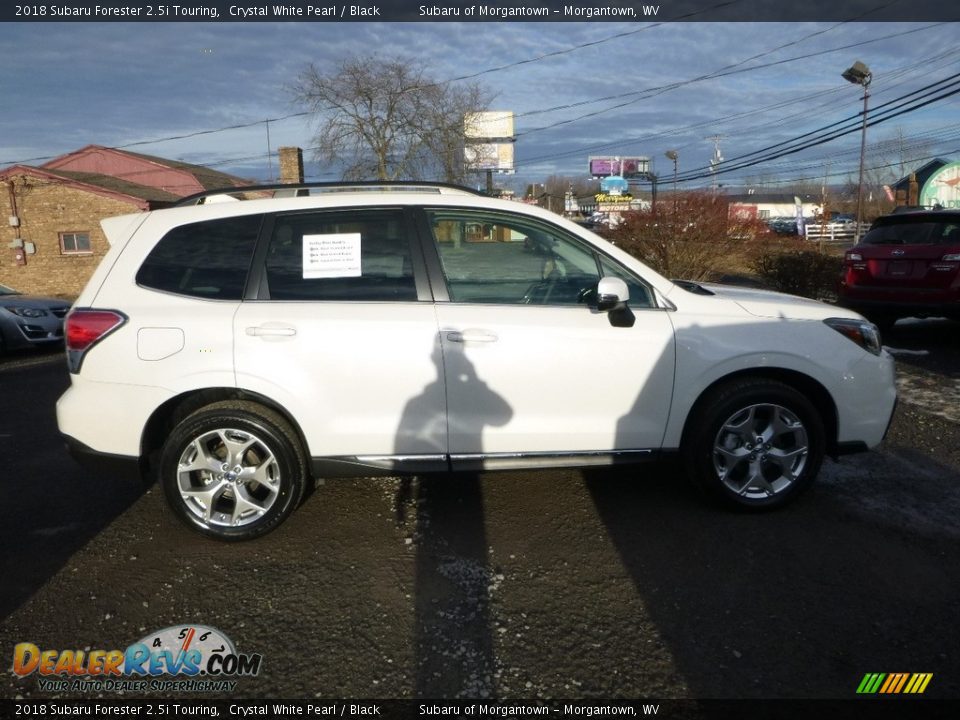 2018 Subaru Forester 2.5i Touring Crystal White Pearl / Black Photo #3