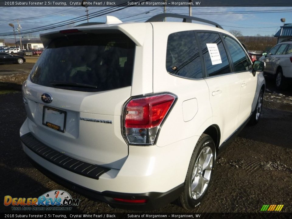 2018 Subaru Forester 2.5i Touring Crystal White Pearl / Black Photo #4
