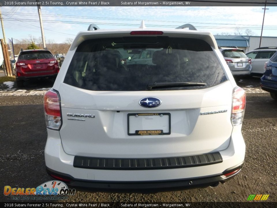 2018 Subaru Forester 2.5i Touring Crystal White Pearl / Black Photo #5