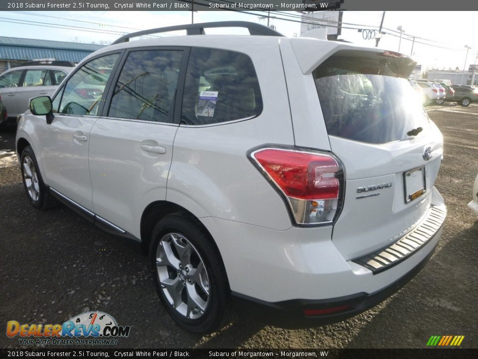 2018 Subaru Forester 2.5i Touring Crystal White Pearl / Black Photo #6
