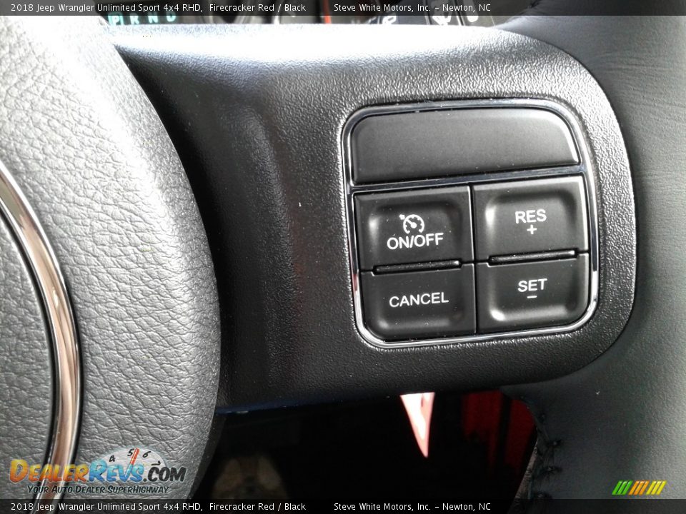 2018 Jeep Wrangler Unlimited Sport 4x4 RHD Firecracker Red / Black Photo #17