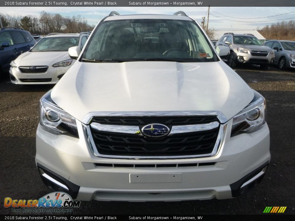 2018 Subaru Forester 2.5i Touring Crystal White Pearl / Black Photo #8