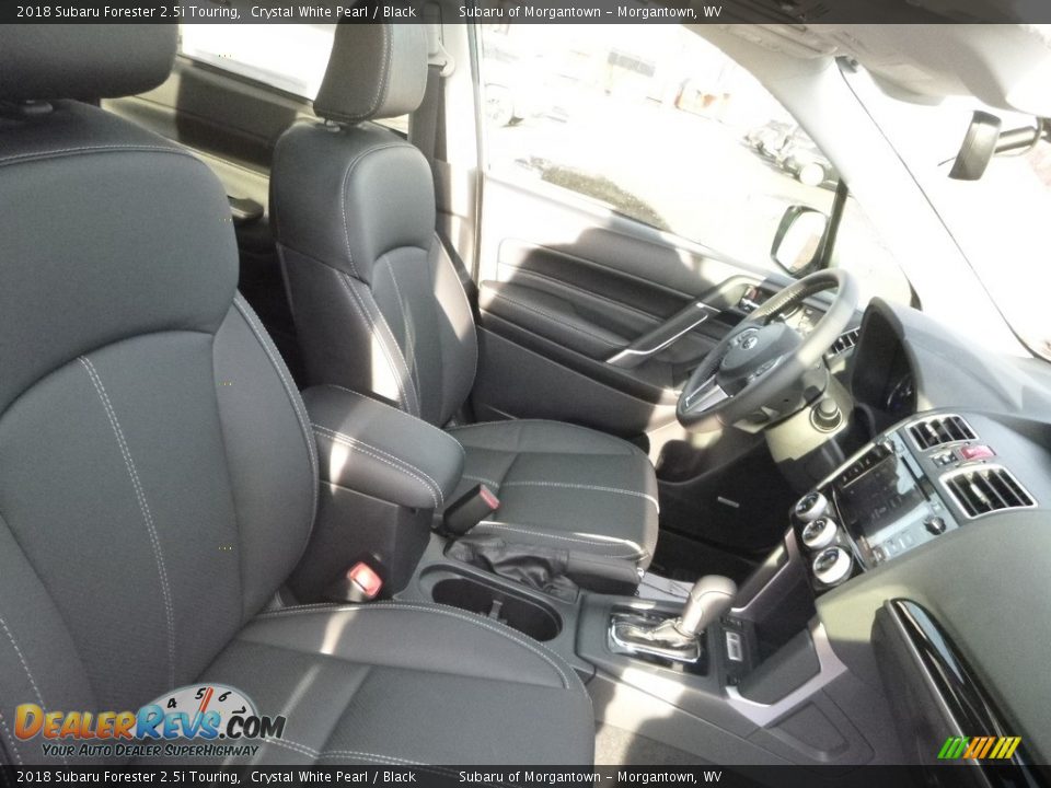 2018 Subaru Forester 2.5i Touring Crystal White Pearl / Black Photo #9