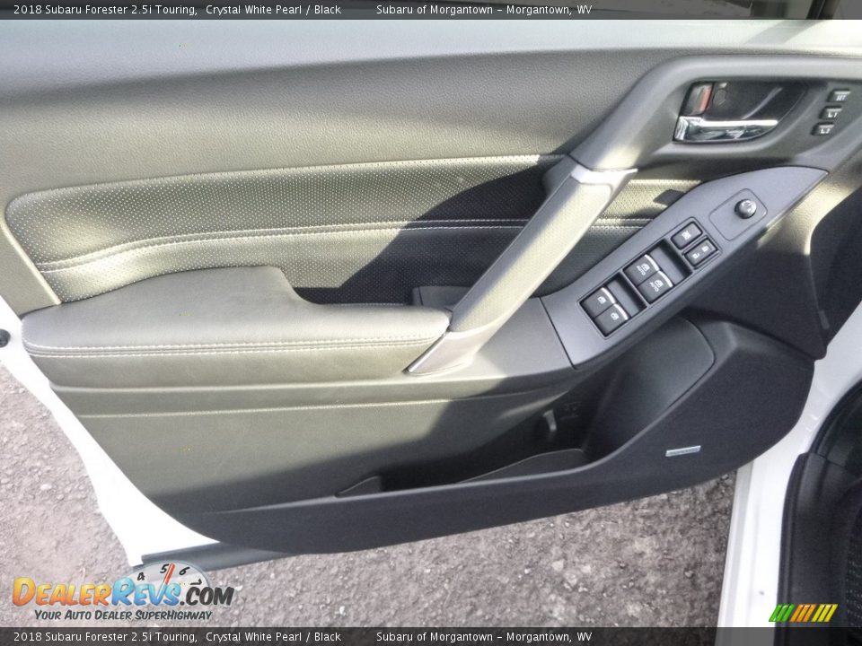 2018 Subaru Forester 2.5i Touring Crystal White Pearl / Black Photo #13