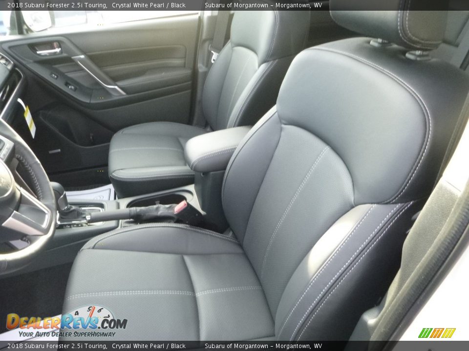 2018 Subaru Forester 2.5i Touring Crystal White Pearl / Black Photo #14