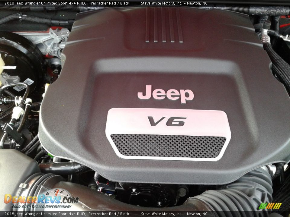 2018 Jeep Wrangler Unlimited Sport 4x4 RHD Firecracker Red / Black Photo #25