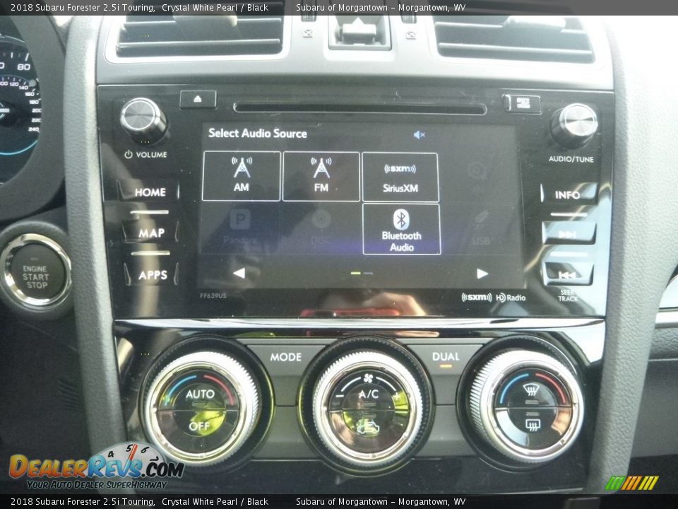 2018 Subaru Forester 2.5i Touring Crystal White Pearl / Black Photo #17