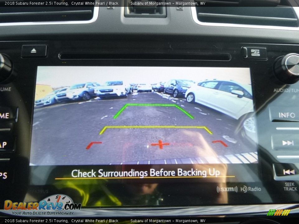 2018 Subaru Forester 2.5i Touring Crystal White Pearl / Black Photo #18