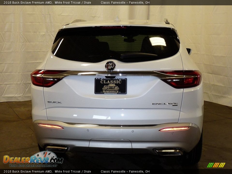 2018 Buick Enclave Premium AWD White Frost Tricoat / Shale Photo #3