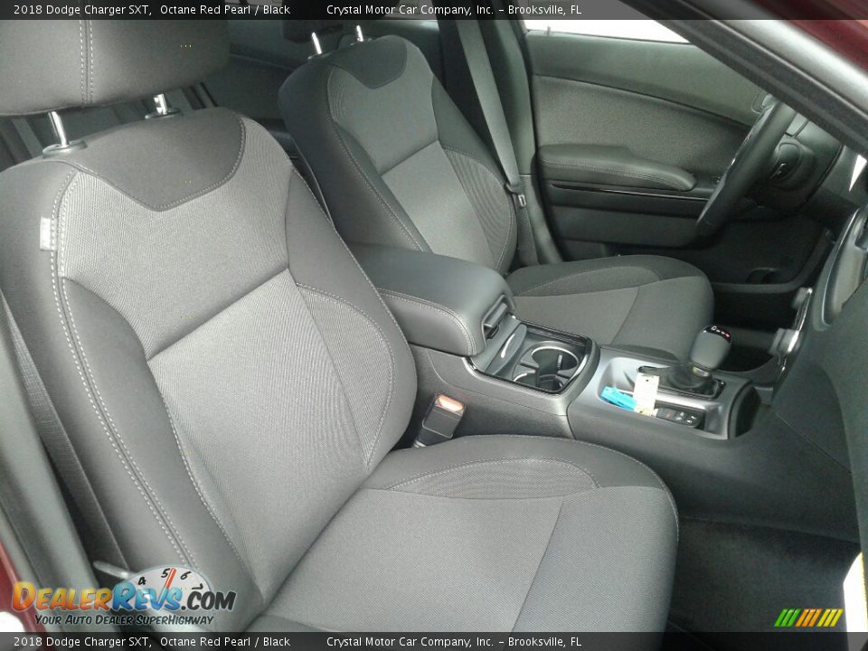 2018 Dodge Charger SXT Octane Red Pearl / Black Photo #12