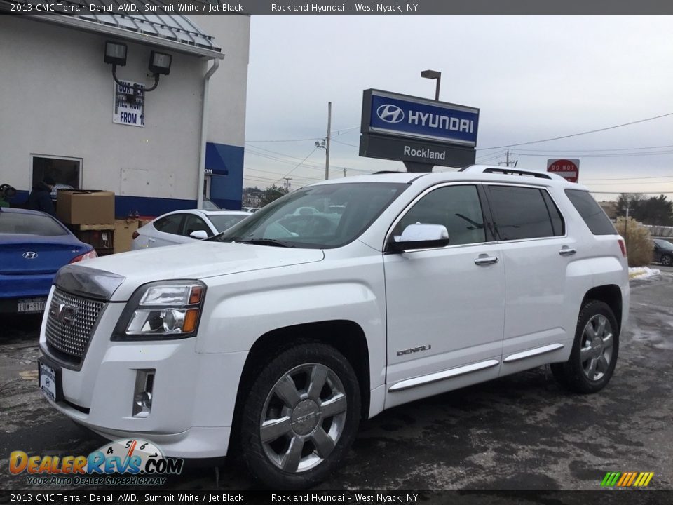 2013 GMC Terrain Denali AWD Summit White / Jet Black Photo #1