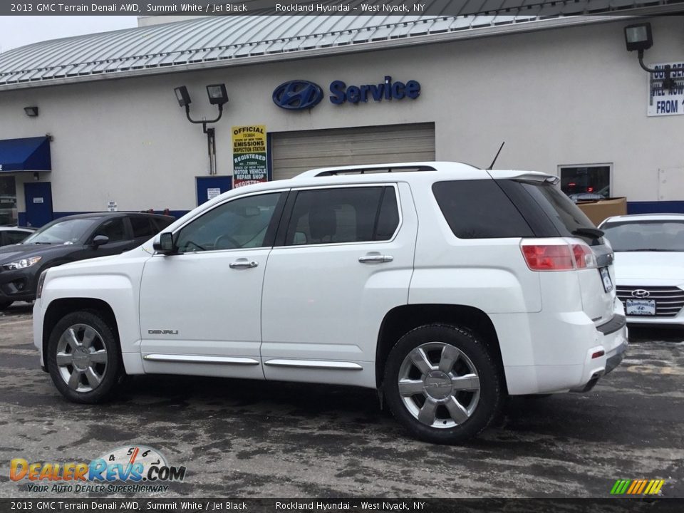 2013 GMC Terrain Denali AWD Summit White / Jet Black Photo #6