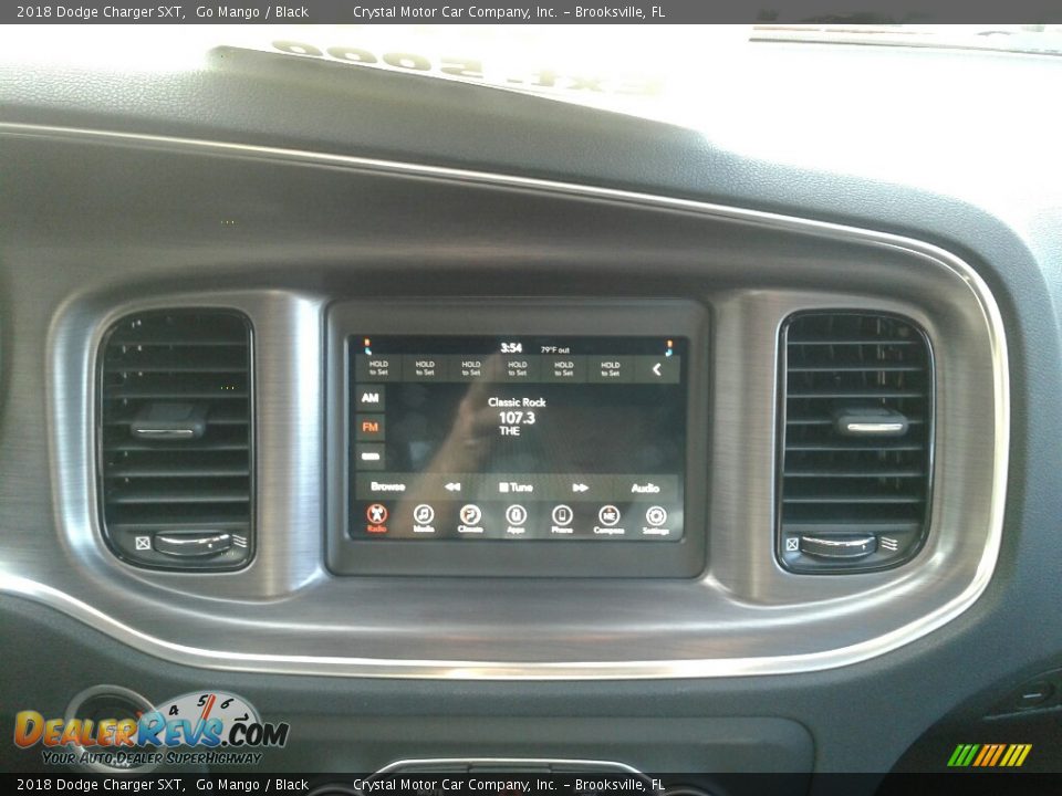 2018 Dodge Charger SXT Go Mango / Black Photo #15