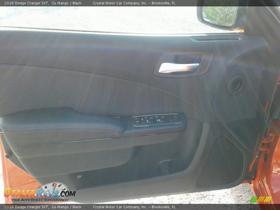 2018 Dodge Charger SXT Go Mango / Black Photo #17