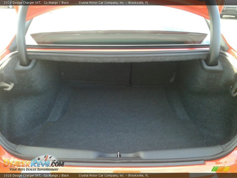 2018 Dodge Charger SXT Go Mango / Black Photo #19