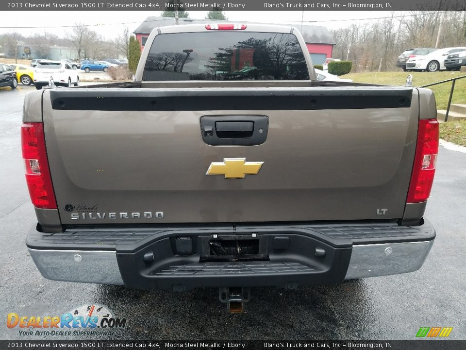 2013 Chevrolet Silverado 1500 LT Extended Cab 4x4 Mocha Steel Metallic / Ebony Photo #4