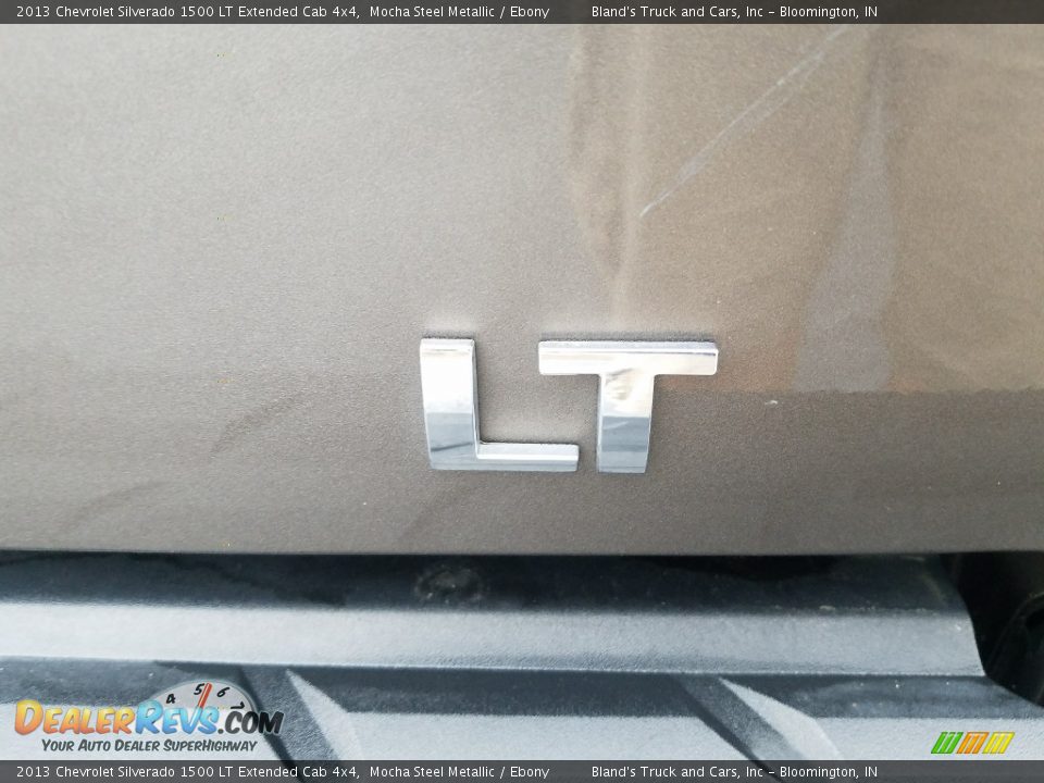 2013 Chevrolet Silverado 1500 LT Extended Cab 4x4 Mocha Steel Metallic / Ebony Photo #7