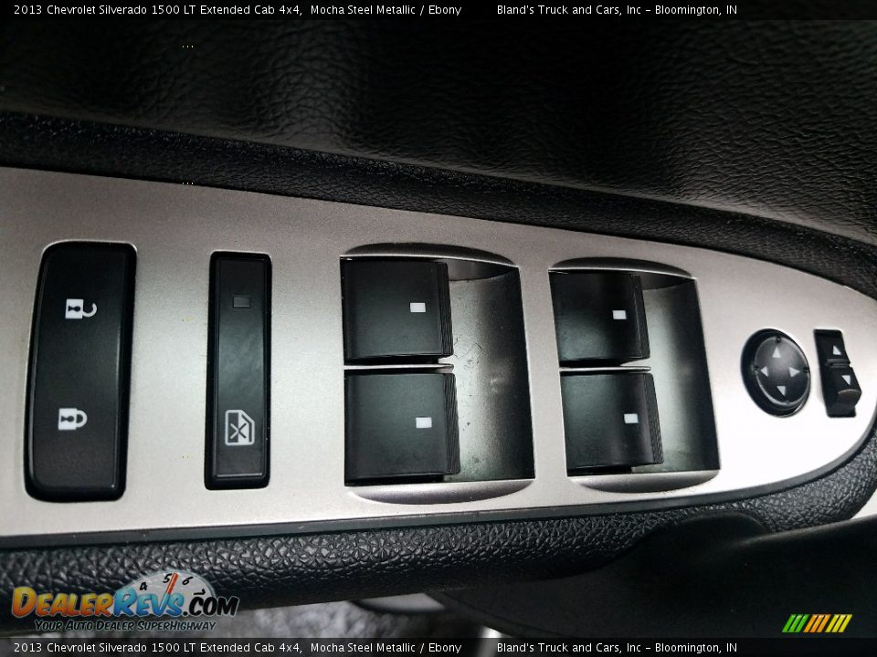 2013 Chevrolet Silverado 1500 LT Extended Cab 4x4 Mocha Steel Metallic / Ebony Photo #16